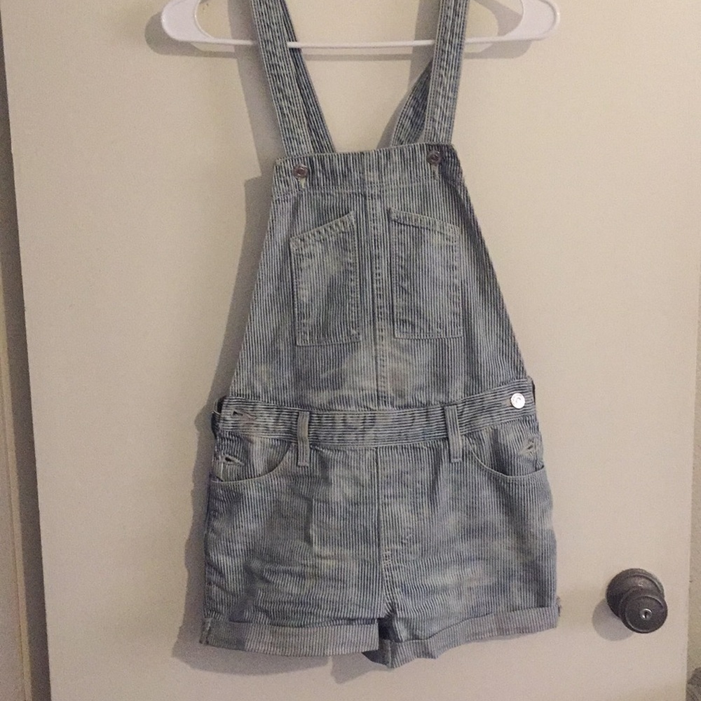 Overall Shorts